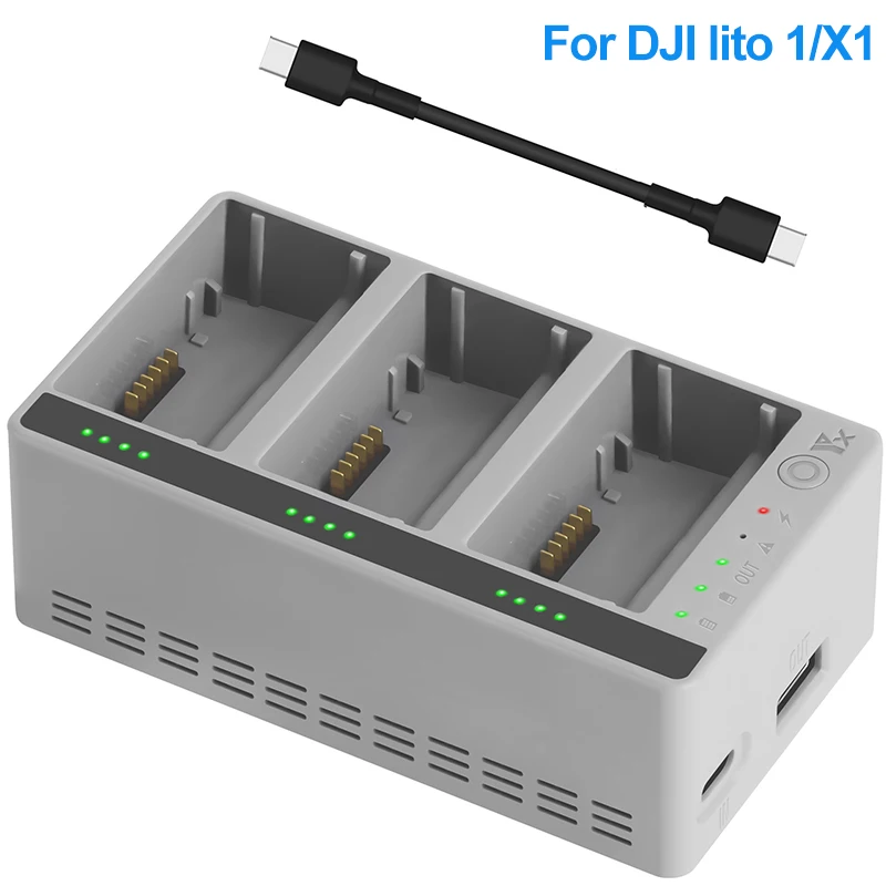 Drone Charging Hub - Centro de Carga para DJI LITO