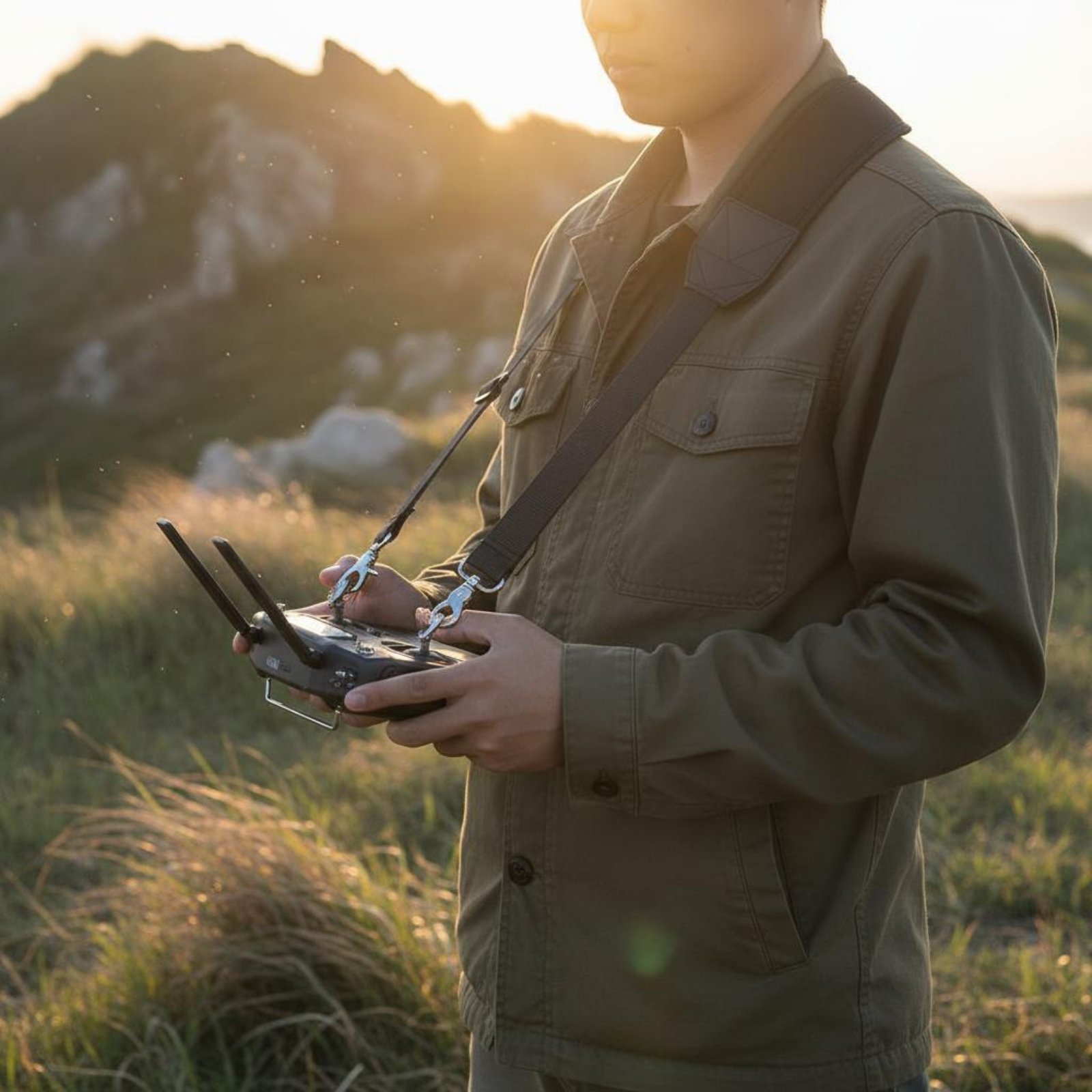 Drone Remote Controller Lanyard - Correa para transmisor de drones, correa