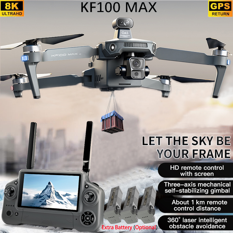 Drone Controller Screen - KF100 MAX GPS Drone 4K Cámara