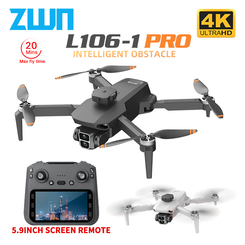 Drone Controller Screen - L106-1PRO GPS Drone profesional con pantalla