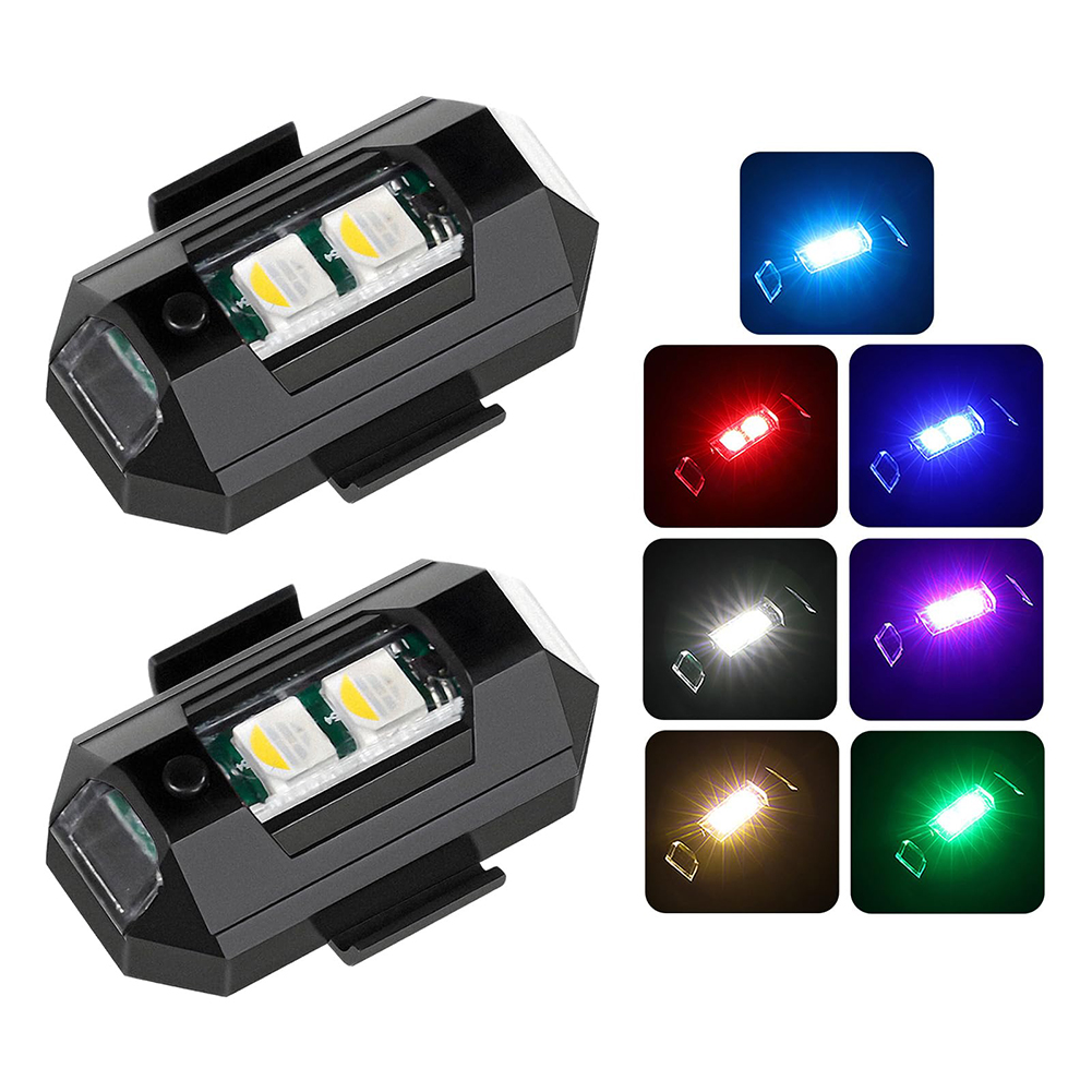Drone Strobe Light - 2 uds Mini luces LED estroboscópicas
