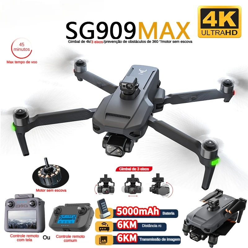 Drone Controller Screen - ZLL SG909 SG909MAX Dron profesional con