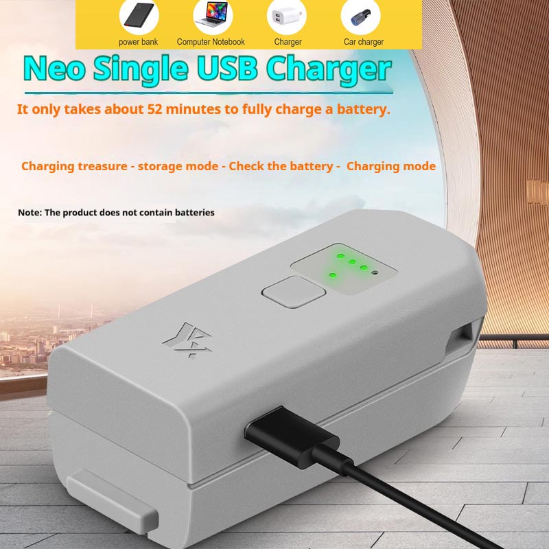 Cargador de batería USB bidire - Drone Power Bank reseña y precio