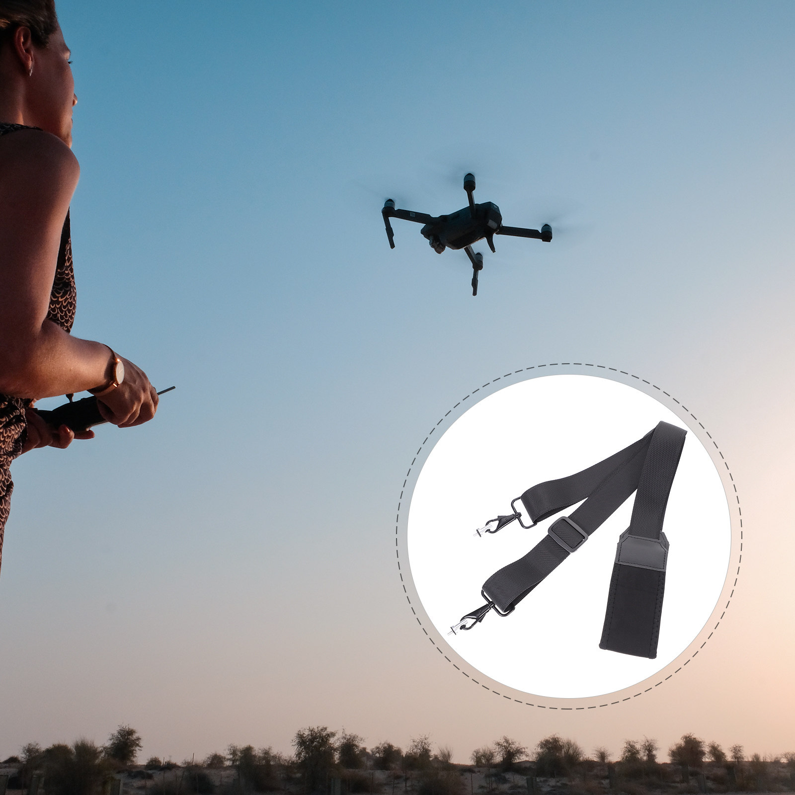 Correa de Cuello Compatible co - Drone Neck Strap reseña y precio