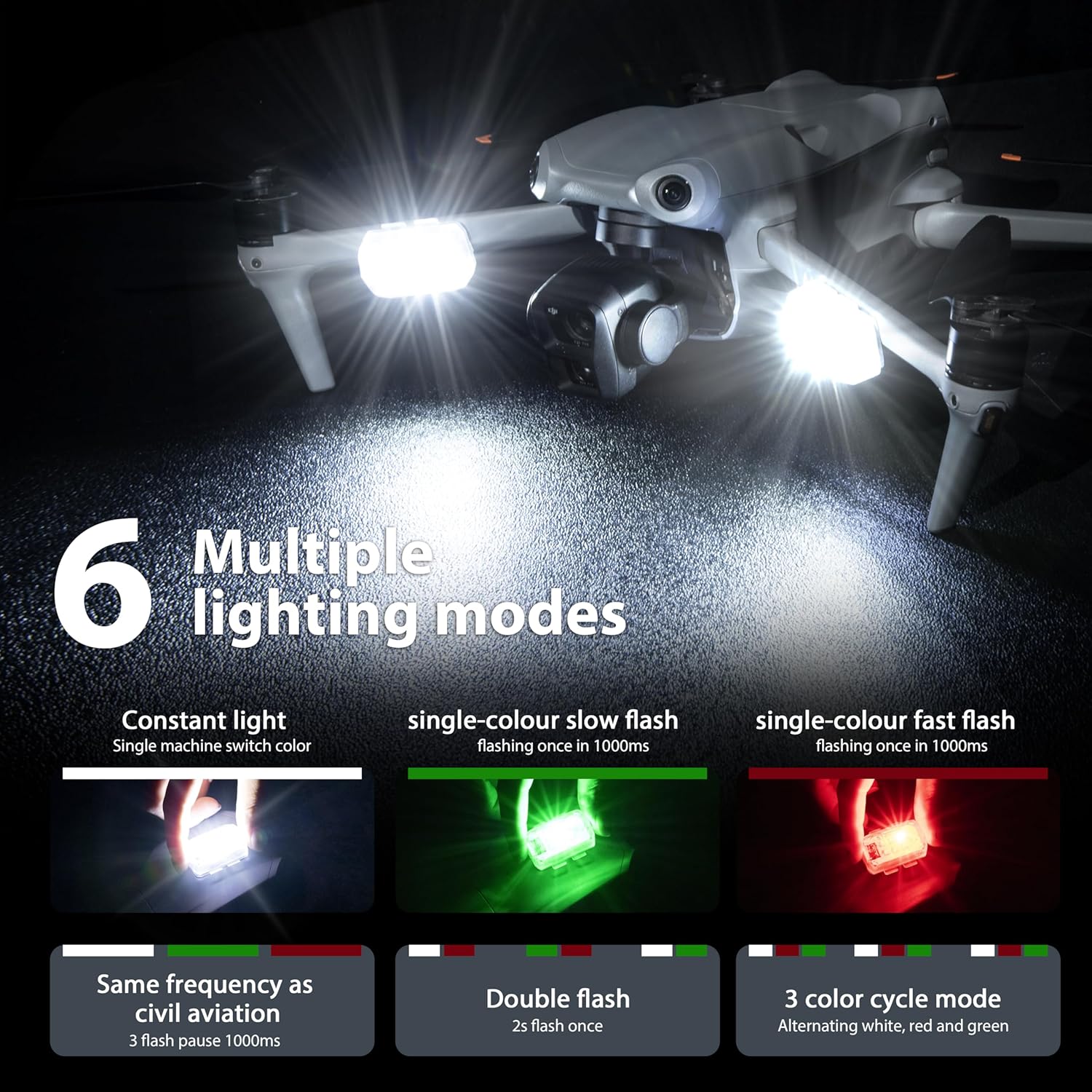 STARTRC Drone luz estroboscópi - Drone Tablet Mount reseña y precio