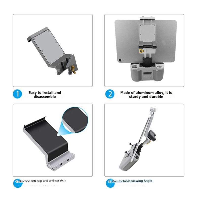 Soporte de aluminio para contr - Drone Tablet Mount reseña y precio