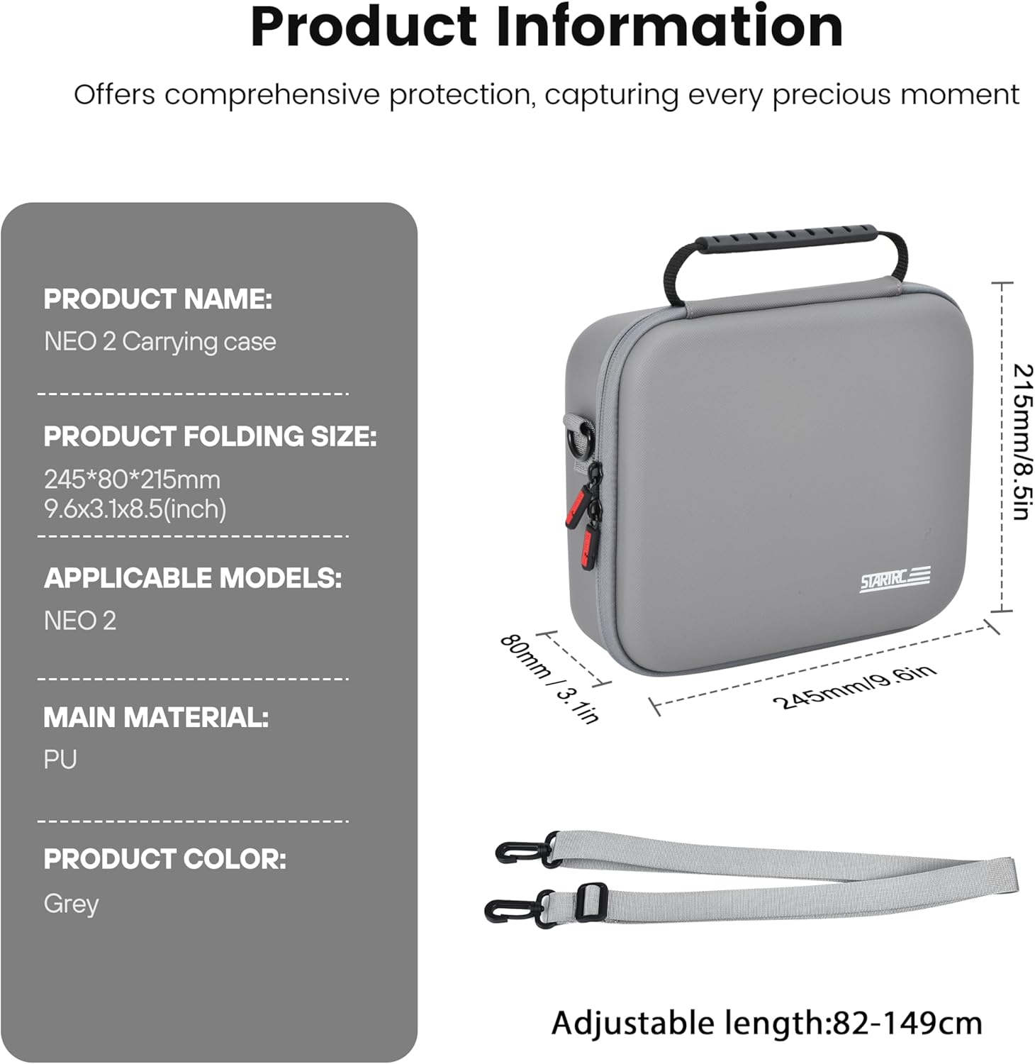 STARTRC Neo 2 Bolso de hombro  - Drone Carrying Case reseña y precio