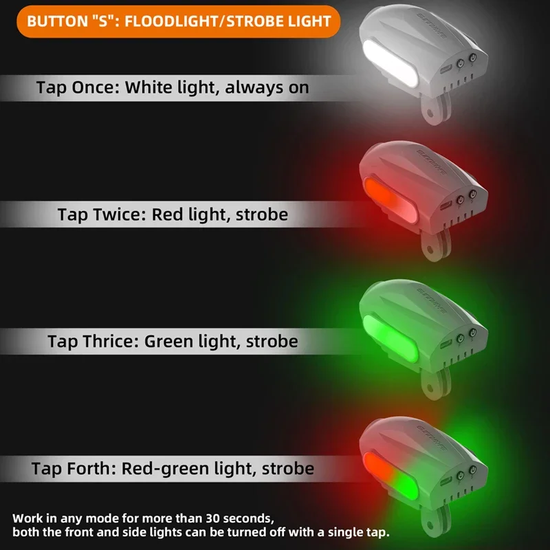 1 Juego de Luces de Búsqueda y - Drone Strobe Light reseña y precio