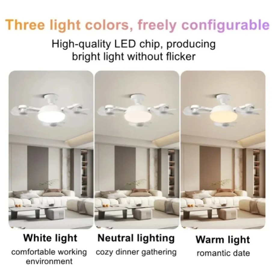 Ventilador de Techo con Luz Es - Drone Beacon Light reseña y precio