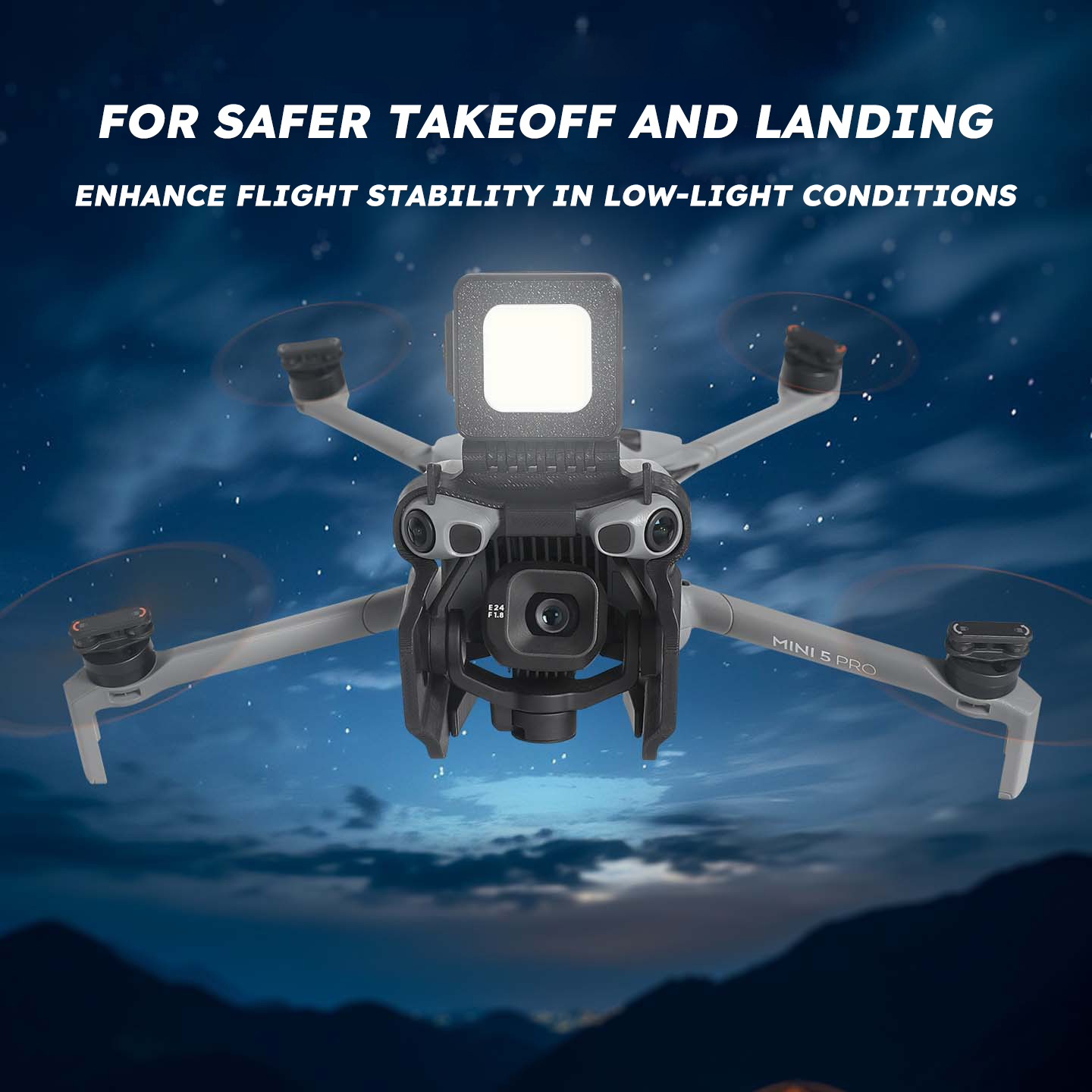 Luz de Vuelo Nocturno para DJI - Drone Neck Strap reseña y precio