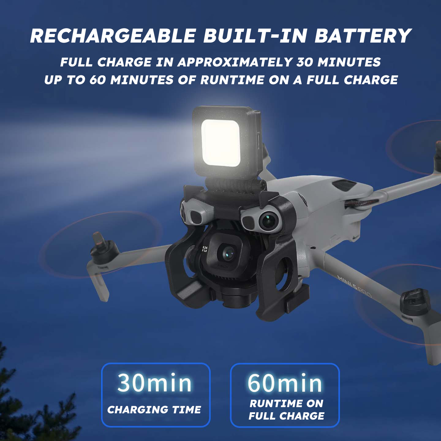 Luz de Vuelo Nocturno para DJI - Drone Neck Strap reseña y precio