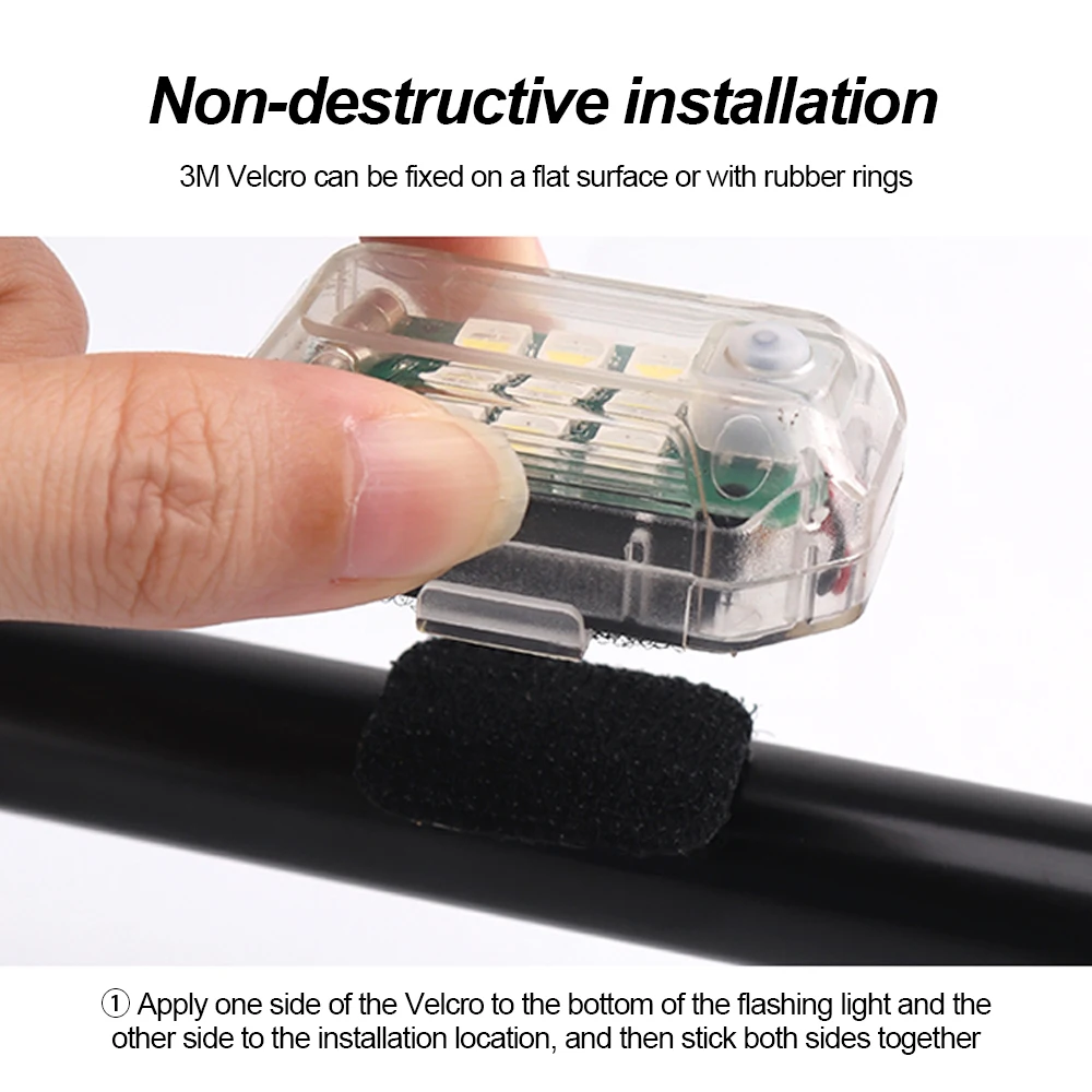 Luz LED estroboscópica de avió - Drone Strobe Light reseña y precio