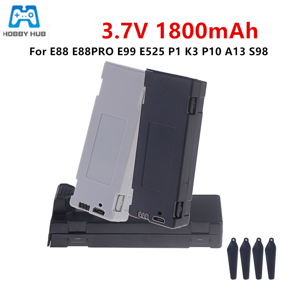 Para batería recargable E88 3, - Drone Battery Charger reseña y precio