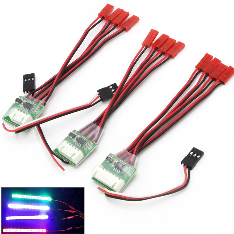 Tira de luces LED 3S 4S 6S RC, - Drone Beacon Light reseña y precio