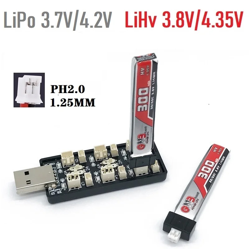 6CH USB 1S LiPo/LiHv 3,7 V/4,2 - Drone Power Bank reseña y precio