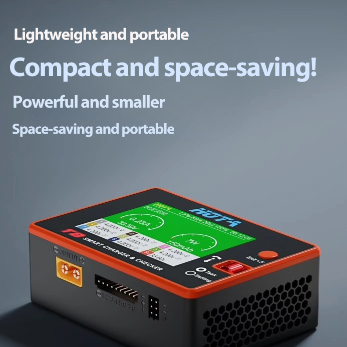 Cargador Inteligente HOTA T8 p - Drone Power Bank reseña y precio