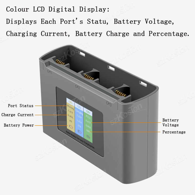 Para DJI Mavic Mini 2/SE Mini  - Drone Charging Hub reseña y precio