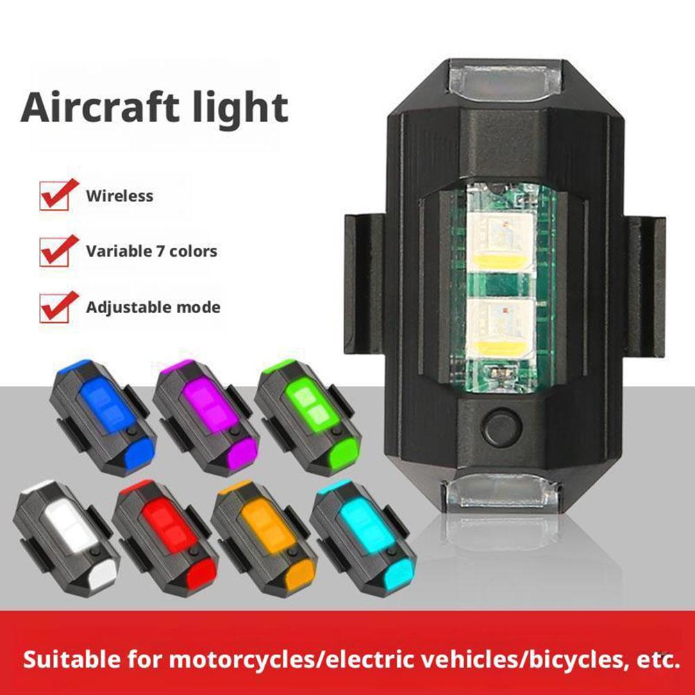 2 uds Mini luces LED estrobosc - Drone Strobe Light reseña y precio