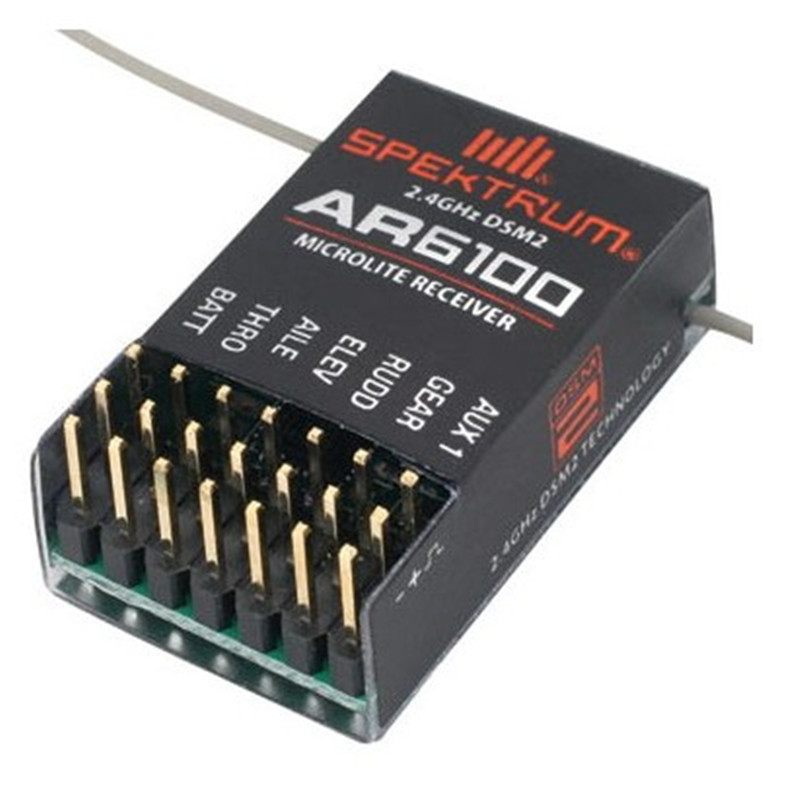 Receptor AR6100 DSM2 6CH 2,4 G - Drone Battery Adapter reseña y precio