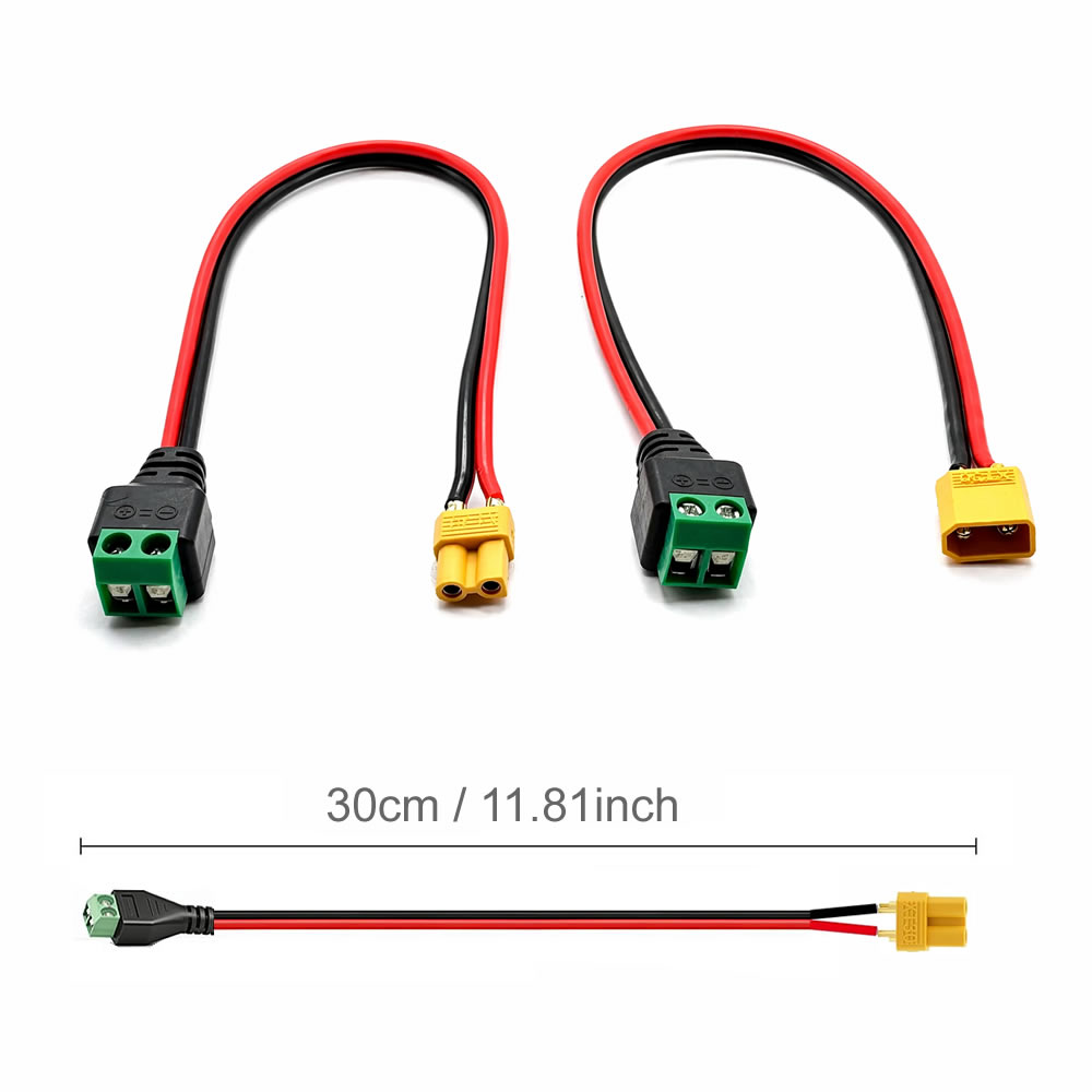 Conector XT30 Macho-Hembra a A - Drone Battery Adapter reseña y precio