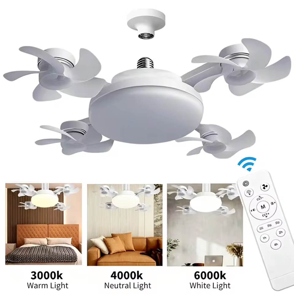Ventilador de Techo 2 en 1 con - Drone Beacon Light reseña y precio