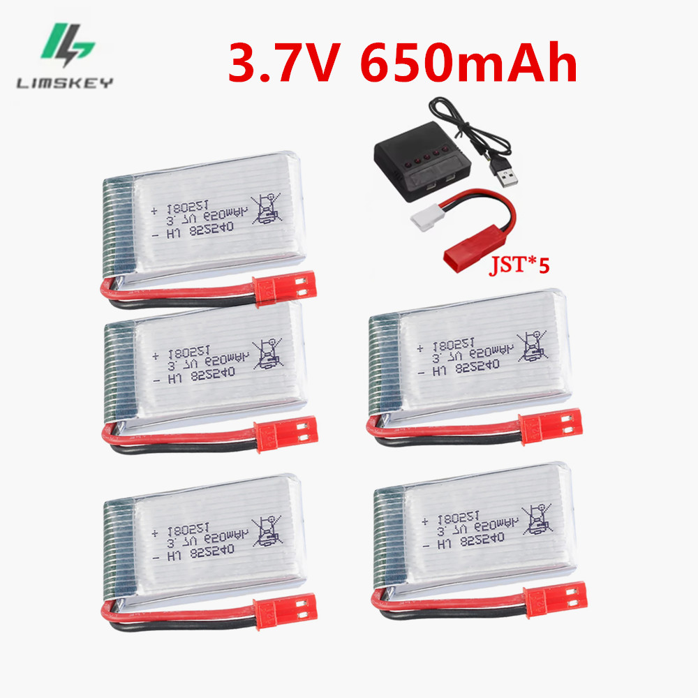 Batería Lipo de 3.7V 650mAh 85 - Drone Battery Charger reseña y precio